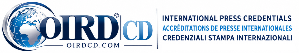 OIRD CD – International Press Credentials, Accréditations de presse internationales, Credenziali stampa internazionali